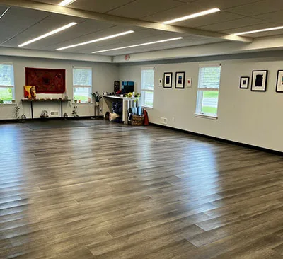 Open commercial room